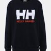 Dark blue women's sweatshirt with print HELLY HANSEN Logo - Women