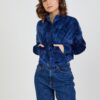 Dark blue womens zipper sweatshirt TALLY WEiJL - Women