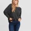 Dark gray sweater ONLY Daniella - Women's
