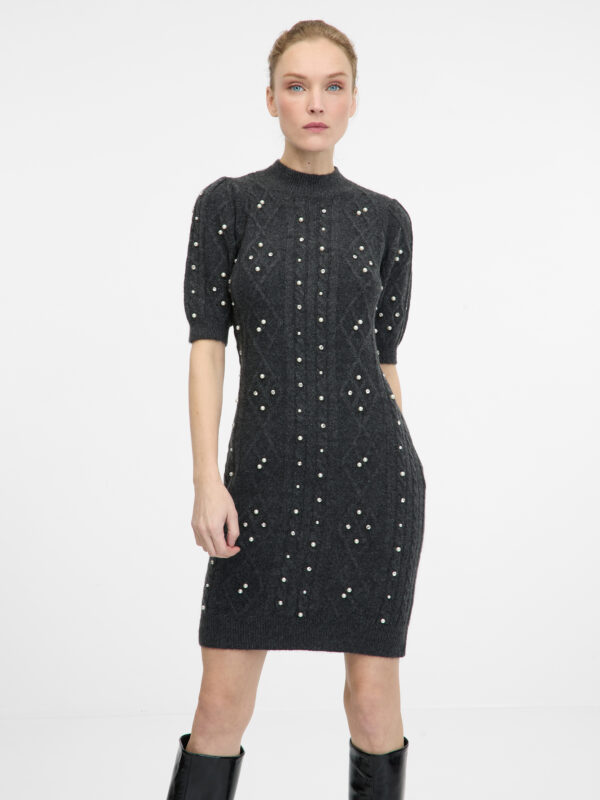 Dark gray women's dress ORSAY - Women's