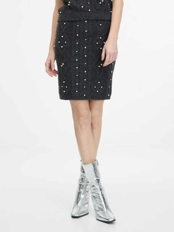 Dark gray women's skirt ORSAY - Women's