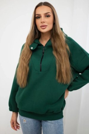 Dark green hoodie