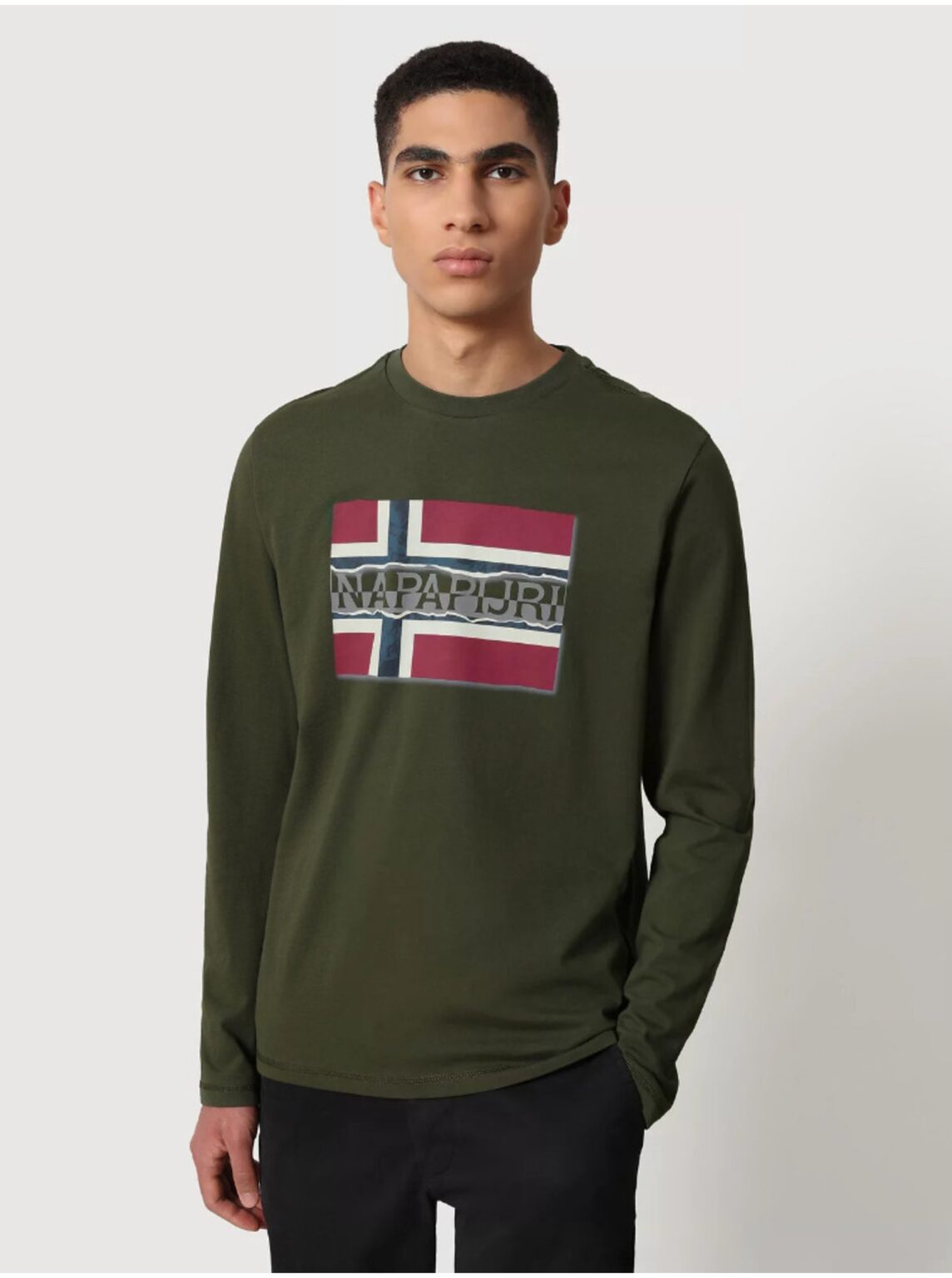 Dark green men's T-shirt NAPAPIJRI Sench - Men