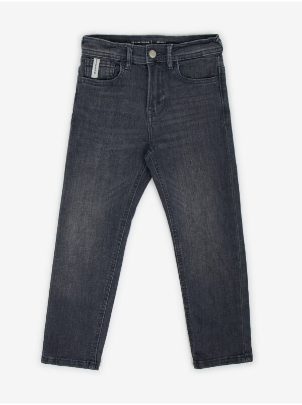 Dark grey boys' relax fit jeans Tom Tailor - Boys