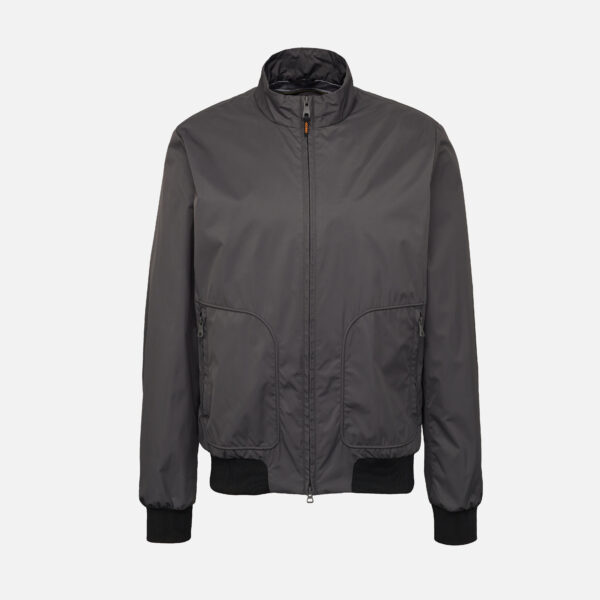 Dark grey men's jacket Geox Snake - Men