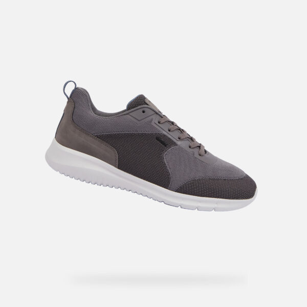 Dark grey men's sneakers Geox Monreale - Men's