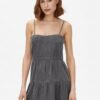 Dark grey short dress on hangers ONLY Ragna - Women