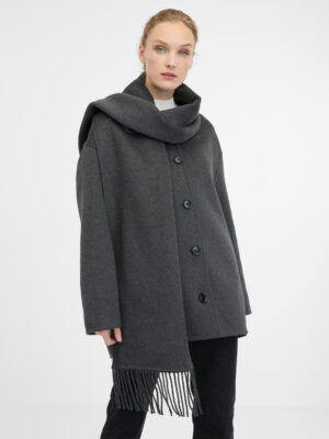 Dark grey women's coat ORSAY - Women's