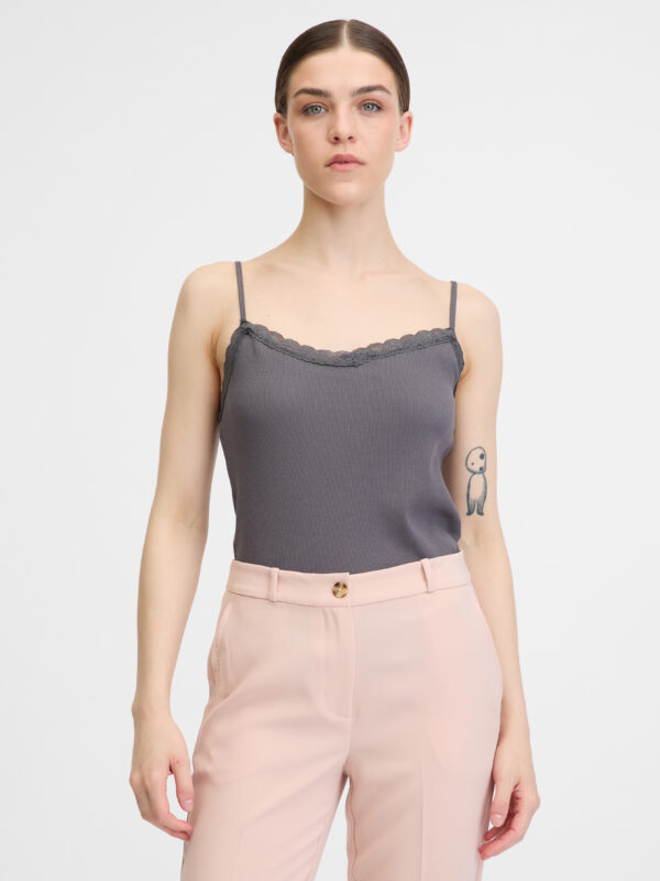 Dark grey women's tank top ORSAY - Women's