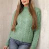 Dark mint sweater