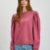 Dark pink Womens Sweatshirt Pepe Jeans Laetitia - Women