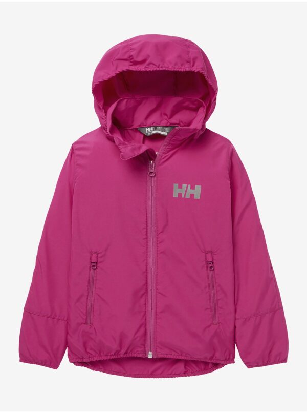 Dark pink girl's light jacket HELLY HANSEN - Girls