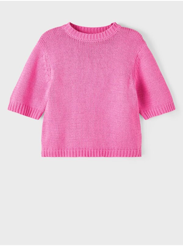 Dark pink girly sweater name it Balao - Girls