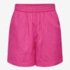 Dark pink women's nylon shorts ONLY Nellie - Women's