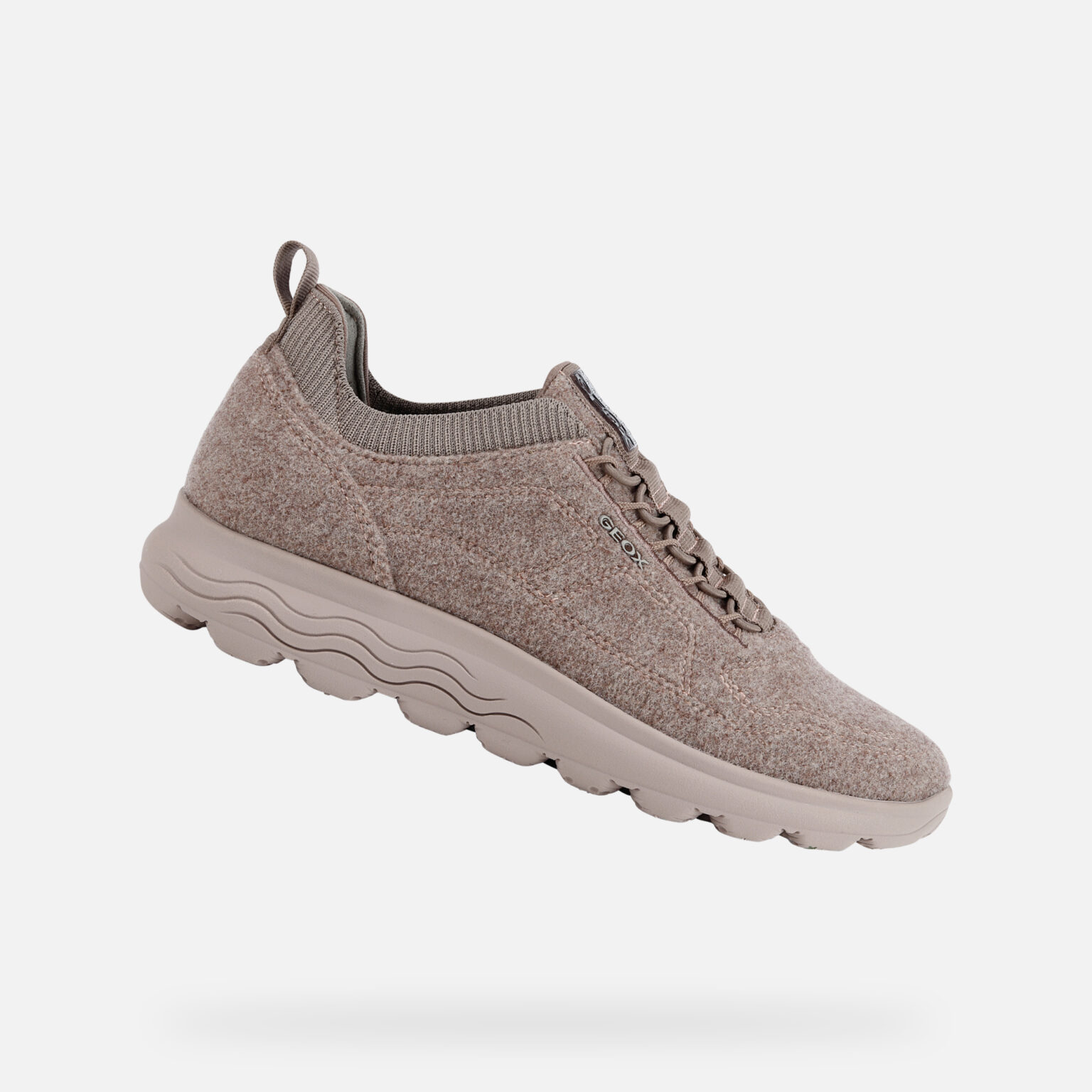 Dark pink women's sneakers Geox Spherica - Women's