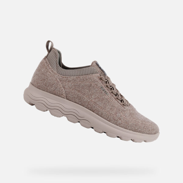 Dark pink women's sneakers Geox Spherica - Women's