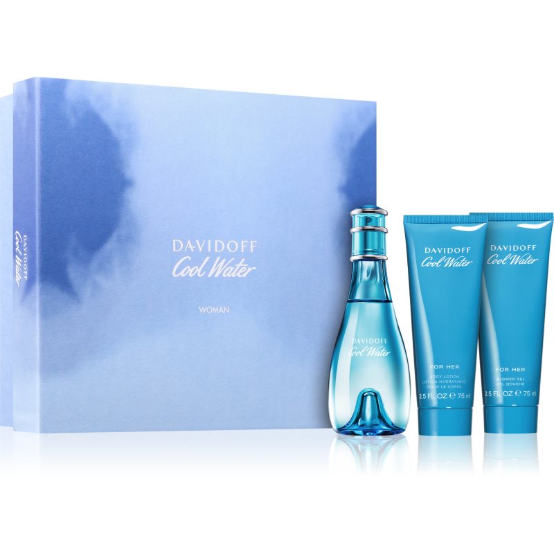 Davidoff Cool Water Woman ajándékszett hölgyeknek