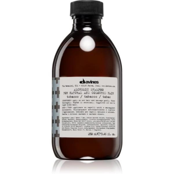 Davines Alchemic Shampoo Tobacco hidratáló sampon a hajszín élénkítéséért 280 ml-Ár