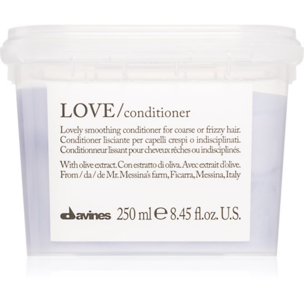 Davines Essential Haircare LOVE Smoothing Conditioner kisimító kondicionáló a rakoncátlan és töredezett hajra 250 ml-Ár