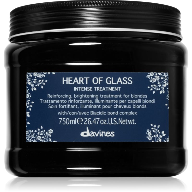 Davines Heart of Glass Intense Treatment intenzív kúra szőke hajra 750 ml-Ár