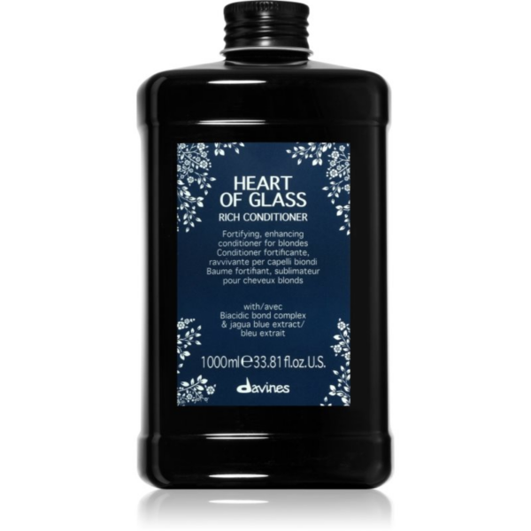 Davines Heart of Glass Rich Conditioner erősítő kondicionáló szőke hajra 1000 ml-Ár