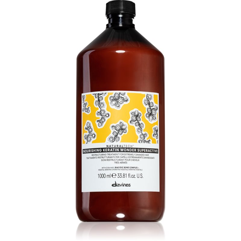 Davines Naturaltech Nourishing Keratin Wonder bőrmegújító ápolás keratinnal hajmaszk használatához 1000 ml-Ár