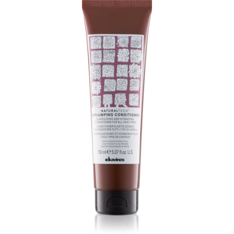 Davines Naturaltech Replumping Conditioner hidratáló kondicionáló a könnyű kifésülésért 150 ml-Ár