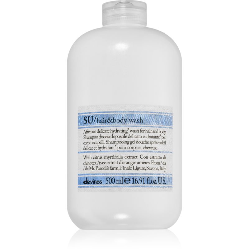 Davines SU Hair&Body Wash tusfürdő gél és sampon 2 in 1 500 ml-Ár