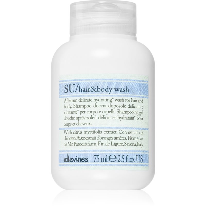Davines SU Hair&Body Wash tusfürdő gél és sampon 2 in 1 75 ml-Ár