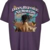 Days Before Summer Oversize Tee purplenight