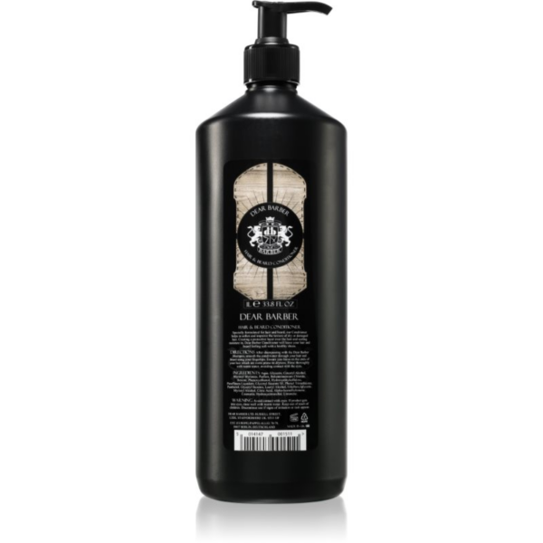 Dear Barber Conditioner haj és szakáll kondicionáló 1000 ml