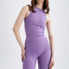 Defacto Fit Halter Collar Ribbed Camisole Singlet