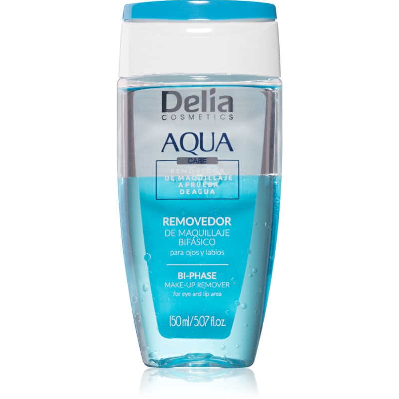 Delia Cosmetics Aqua kétfázisú sminklemosó a szem köré és a szájra 150 ml-Ár