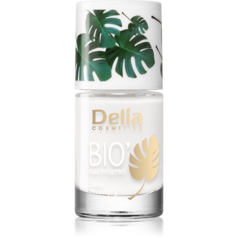 Delia Cosmetics Bio Green Philosophy körömlakk árnyalat 602 White 11 ml-Ár