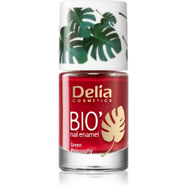 Delia Cosmetics Bio Green Philosophy körömlakk árnyalat 611 Red 11 ml-Ár