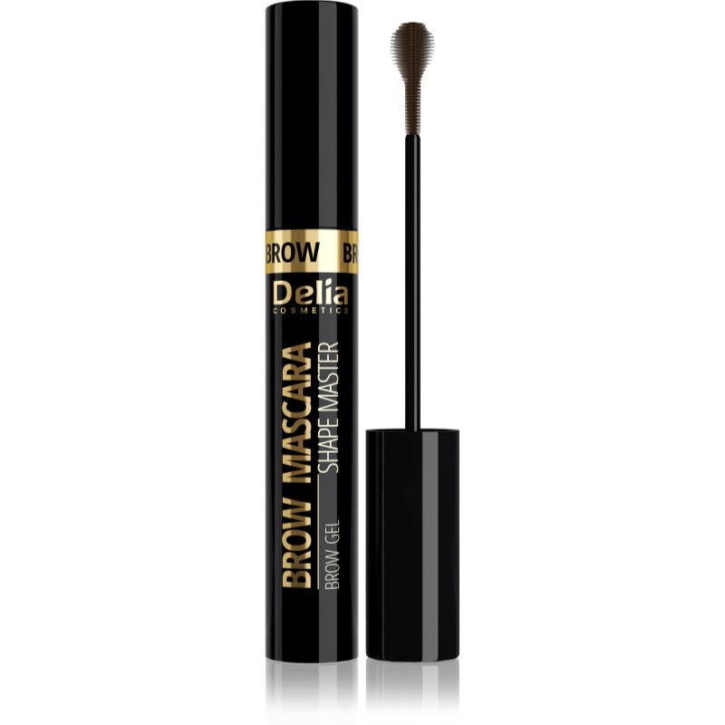 Delia Cosmetics Brow Mascara Shape Master szemöldök és szempillaspirál árnyalat 02 Brown 11 ml-Ár