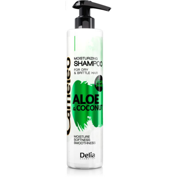 Delia Cosmetics Cameleo Aloe & Coconut hidratáló sampon száraz és törékeny hajra 250 ml-Ár