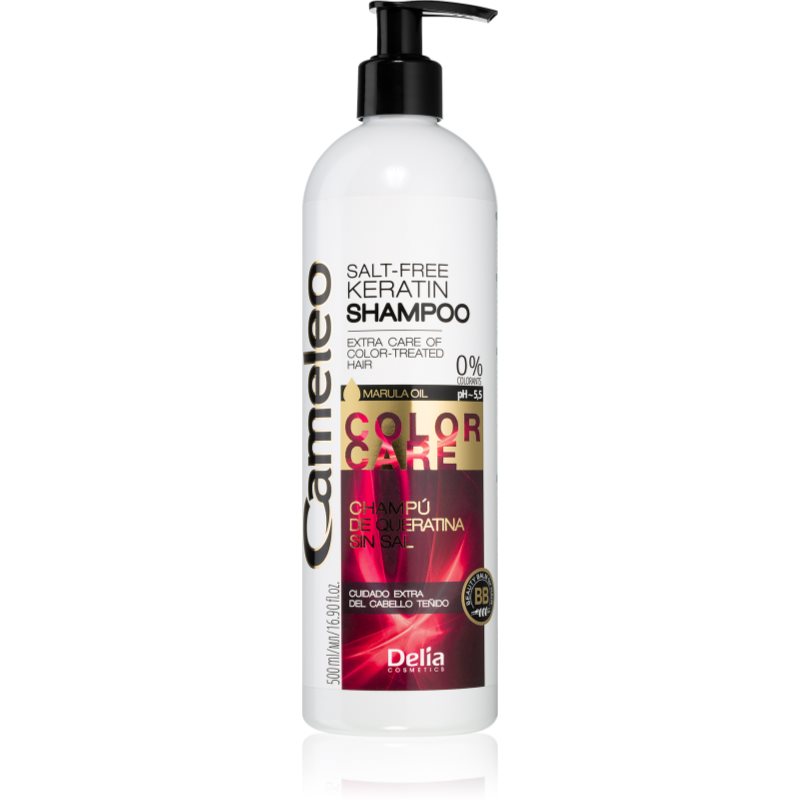 Delia Cosmetics Cameleo BB keratin sampon festett vagy melírozott hajra 500 ml-Eredeti