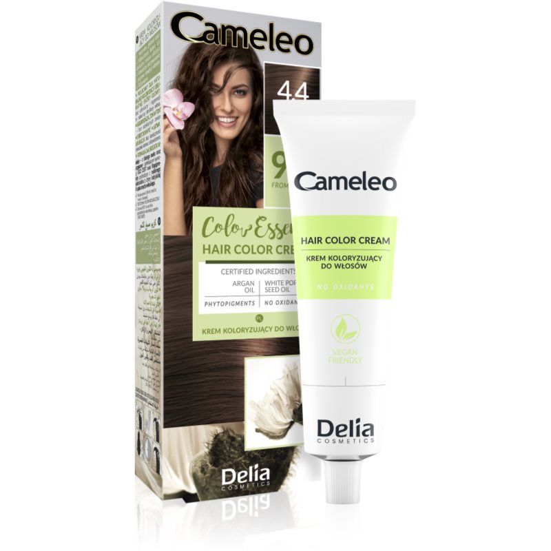 Delia Cosmetics Cameleo Color Essence hajfesték tubusban árnyalat 4.4 Spicy Brown 75 g-Ár