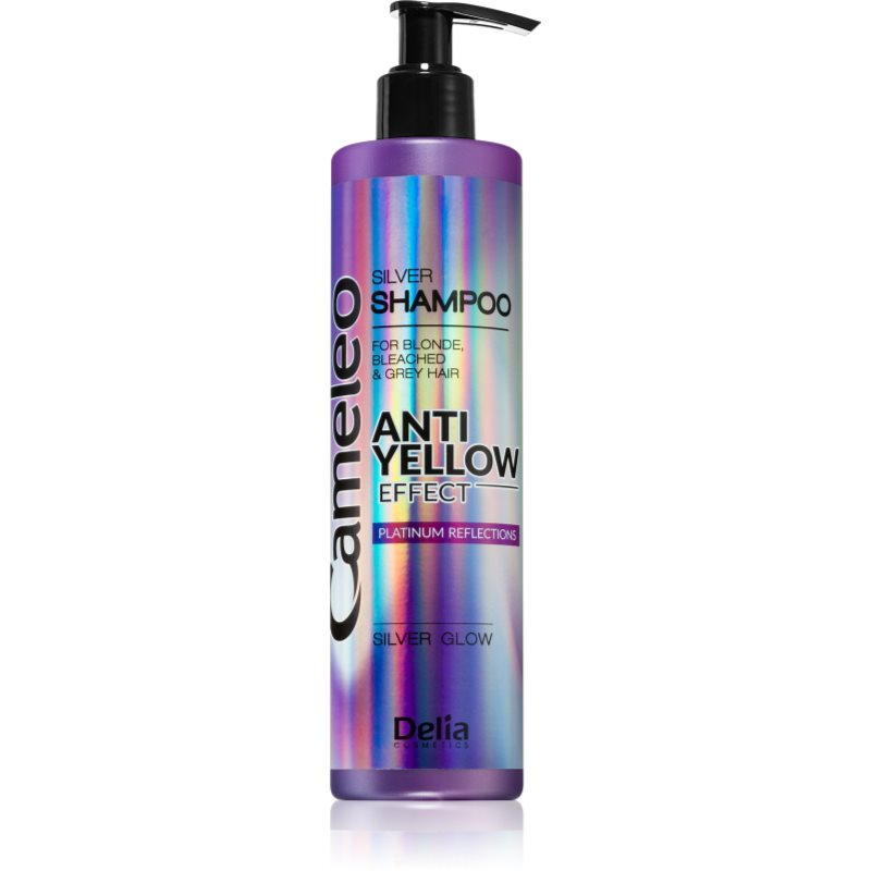 Delia Cosmetics Cameleo Silver sampon semlegesíti a sárgás tónusokat 250 ml-Eredeti