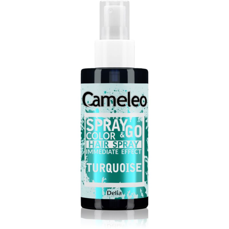 Delia Cosmetics Cameleo Spray & Go színező hajspray árnyalat Turquoise 150 ml-Ár
