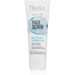 Delia Cosmetics Clean Skin hidratáló peeling arcra 250 ml