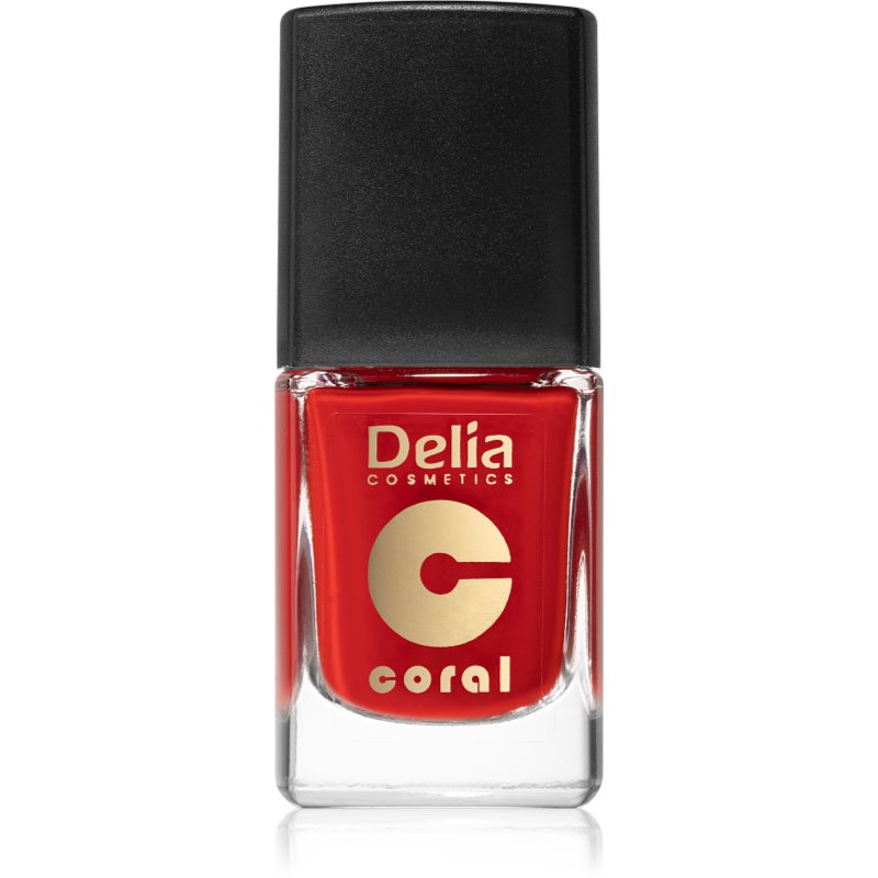 Delia Cosmetics Coral Classic körömlakk árnyalat 515 Lady in red 11 ml-Ár