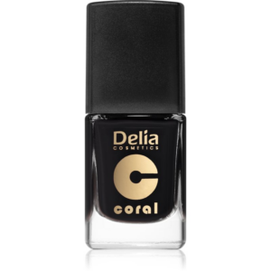 Delia Cosmetics Coral Classic körömlakk árnyalat 532 Black Orchid 11 ml-Ár