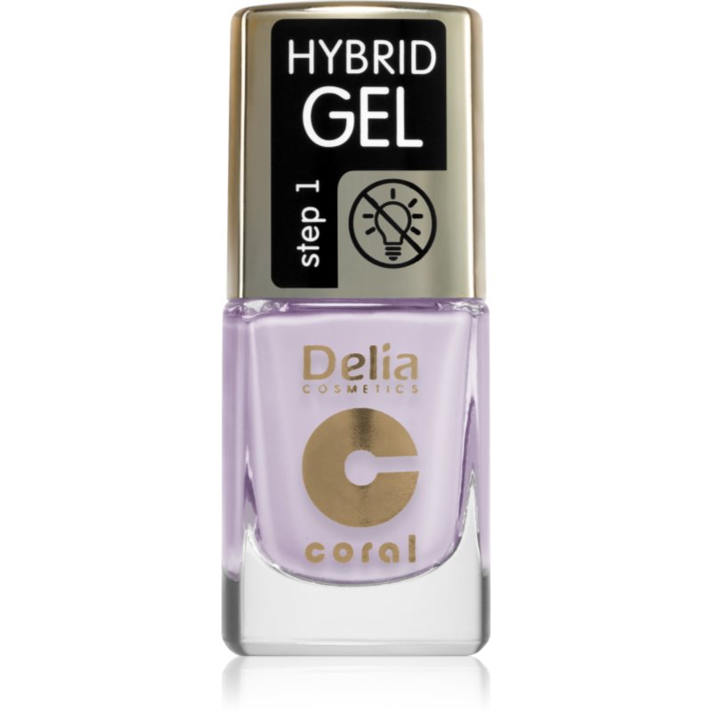 Delia Cosmetics Coral Hybrid Gel géles körömlakk UV/LED lámpa használata nélkül árnyalat 115 11 ml-Ár