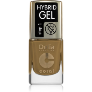 Delia Cosmetics Coral Hybrid Gel géles körömlakk UV/LED lámpa használata nélkül árnyalat 124 11 ml-Ár