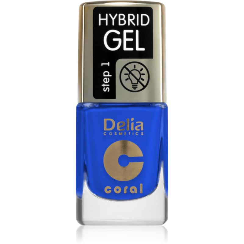 Delia Cosmetics Coral Hybrid Gel géles körömlakk UV/LED lámpa használata nélkül árnyalat 126 11 ml-Ár