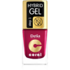 Delia Cosmetics Coral Nail Enamel Hybrid Gel géles körömlakk árnyalat 06 11 ml-Eredeti