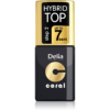 Delia Cosmetics Coral Nail Enamel Hybrid Gel zselés fedő körömlakk 11 ml-Eredeti