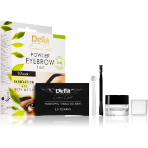 Delia Cosmetics Eyebrow Expert tonizáló szemöldökfesték árnyalat 1.0 Black 4 g-Ár